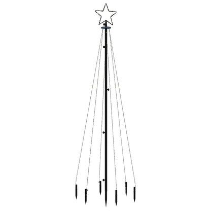 NNEVL Christmas Tree with Spike Cold White 108 LEDs 180 cm-2