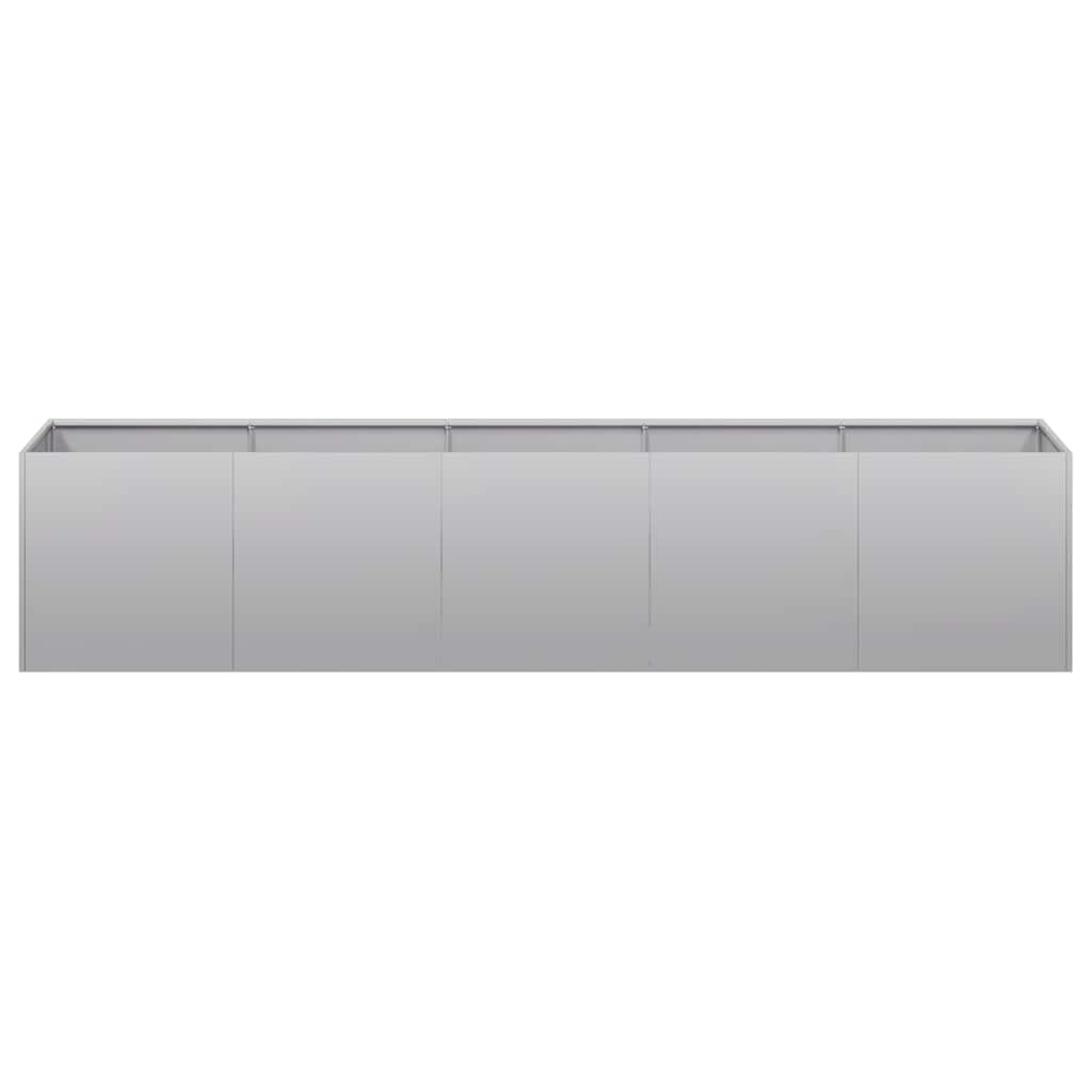 NNEVL Planter 200x40x40 cm Galvanised Steel-3