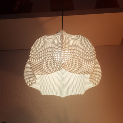 Aurora Veil – Lámpara Contemporánea con Luz Ambiental