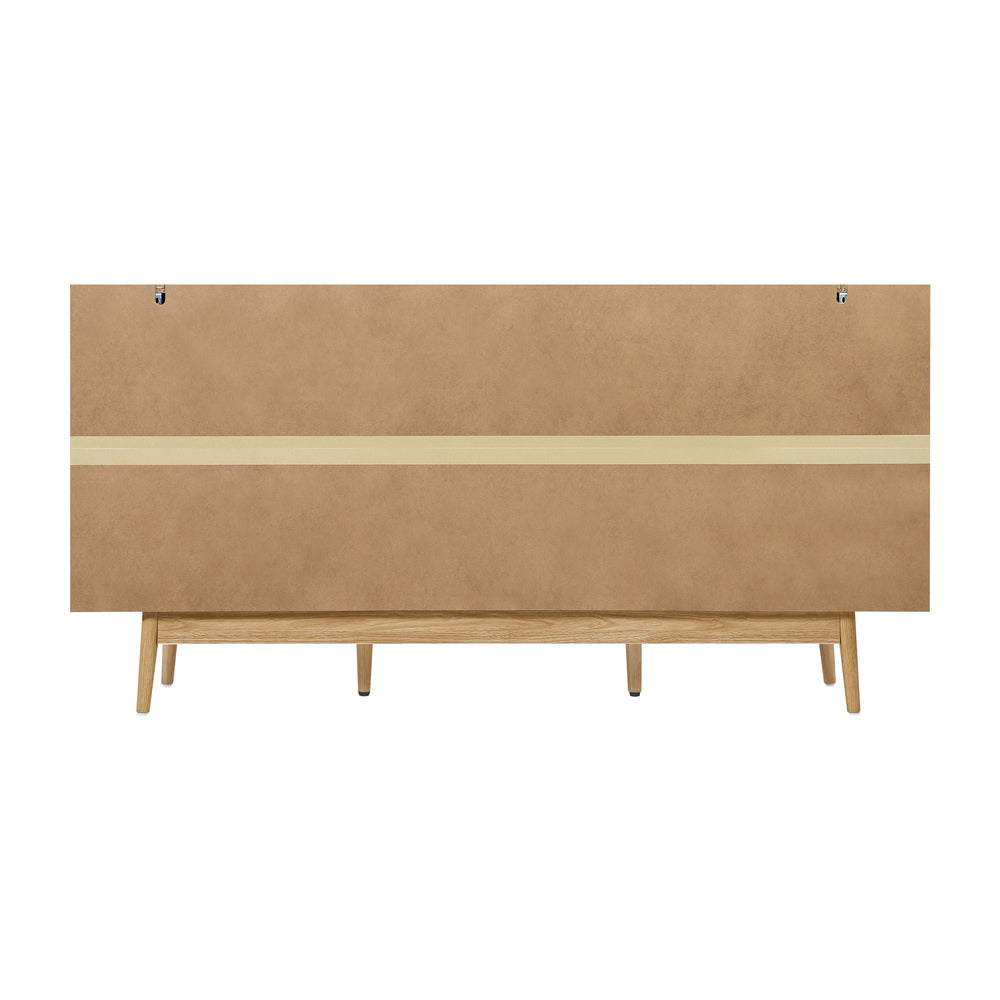 NNEED 9 Chest of Drawers Rattan Lowboy Wooden-1