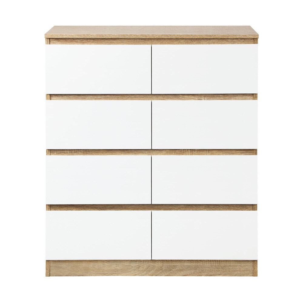 NNEED Chest of Drawers 8 Drawers Tallboy-0