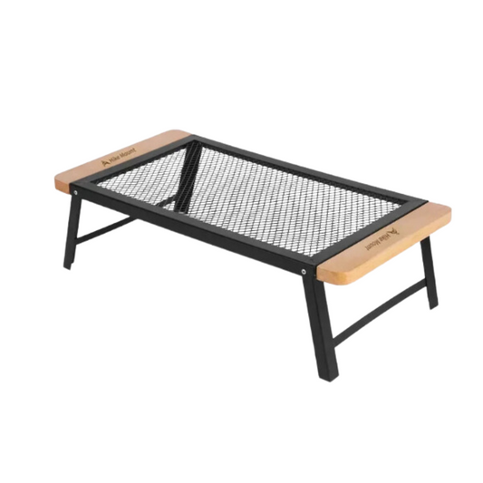 Grid Folding Outdoor Camping Portable Barbecue Table-0