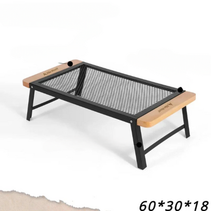 Grid Folding Outdoor Camping Portable Barbecue Table-1