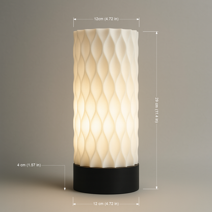 Lámpara “Luma Bloom” – Diseño Contemporáneo y Luz Ambiental