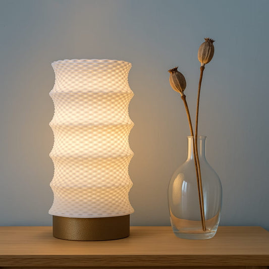 Lumen Weave Portable – Lámpara 3D Recargable con Control Remoto