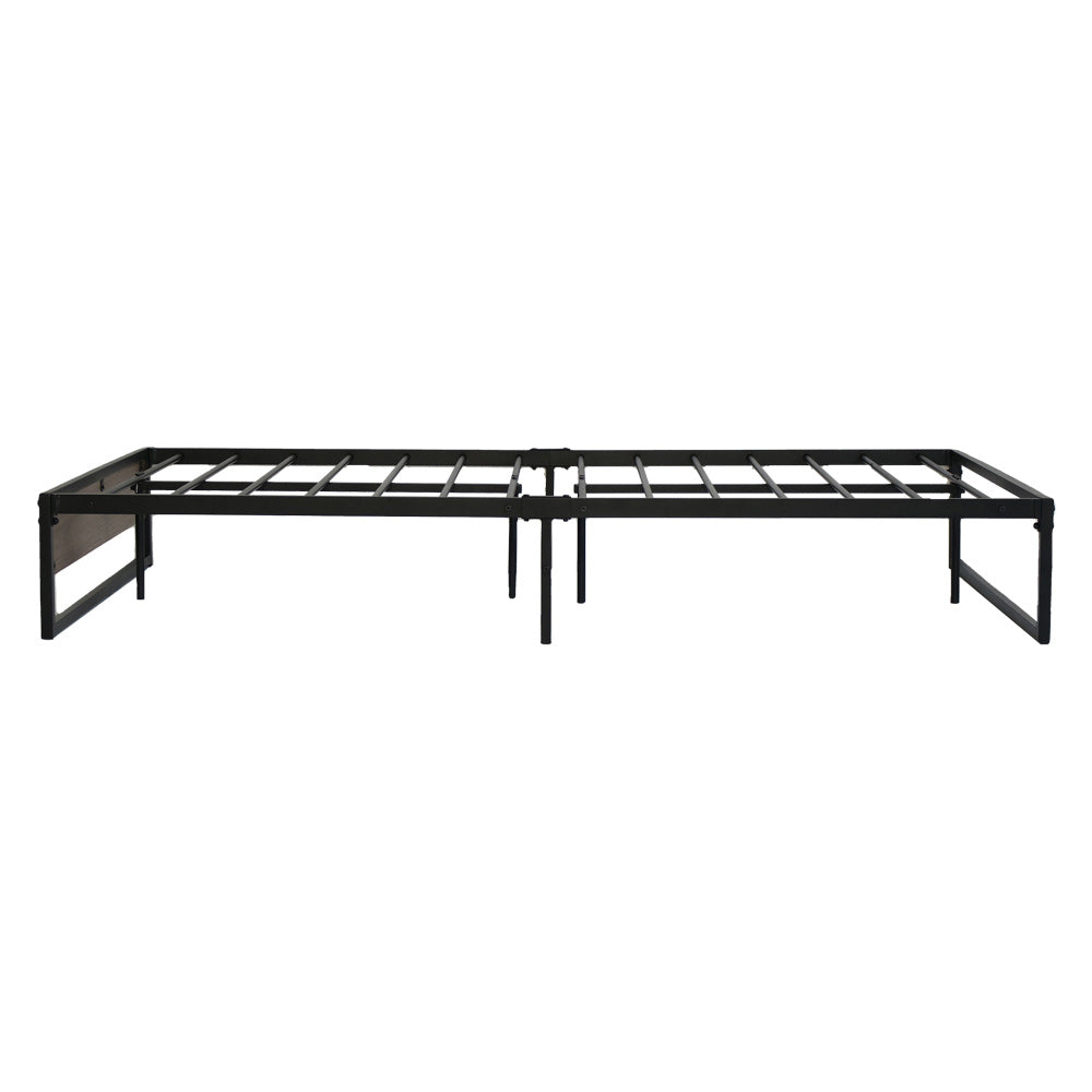 NNEDSZ Artiss Bed Frame Metal Bed Frame Bed Base OSLO - King Single-2