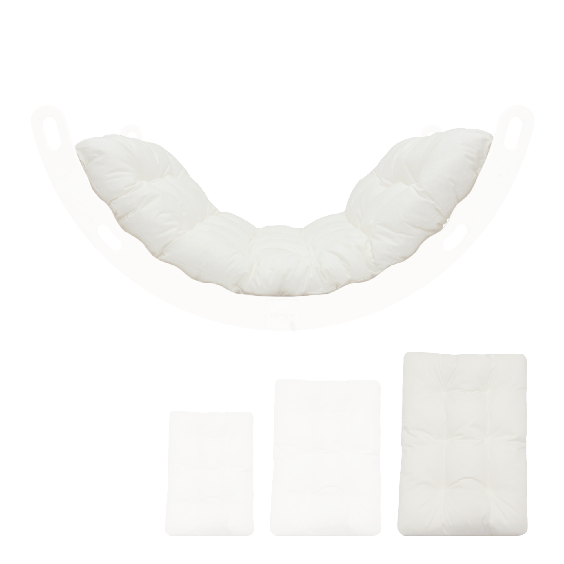 MAMOI® Coussin pour Triangle d'escalade balançoire, Coussin pour Triangle intérieur, Escalade enfant, Balancoire bebe, Espalier enfant-0