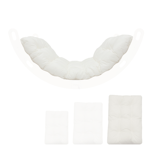 MAMOI® Coussin pour Triangle d'escalade balançoire, Coussin pour Triangle intérieur, Escalade enfant, Balancoire bebe, Espalier enfant-0