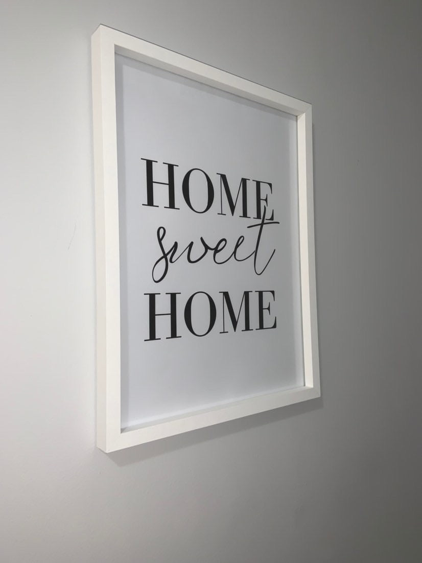 Home Sweet Home Simple Home Wall Decor Print-2