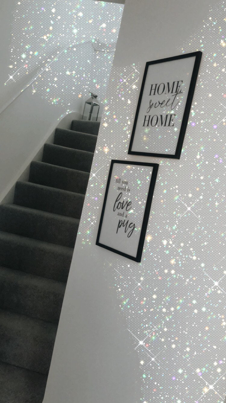 Home Sweet Home Simple Home Wall Decor Print-3