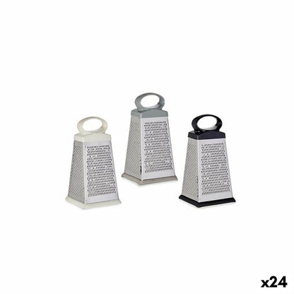 Rallador de Cocina Kinvara Acero Inoxidable y Plástico – Blanco/Negro/Gris/Plateado (Pack de 24 Unidades)