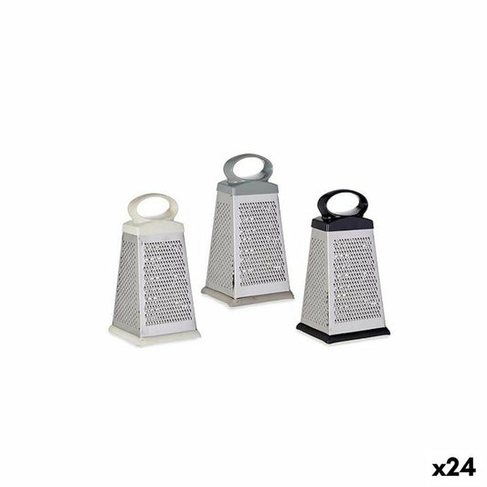 Rallador de Cocina Kinvara Acero Inoxidable y Plástico – Blanco/Negro/Gris/Plateado (Pack de 24 Unidades)