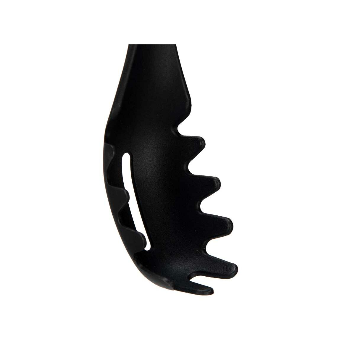 Cuchara para Pasta Kinvara en Madera Natural y Negro — Set de 12 Unidades