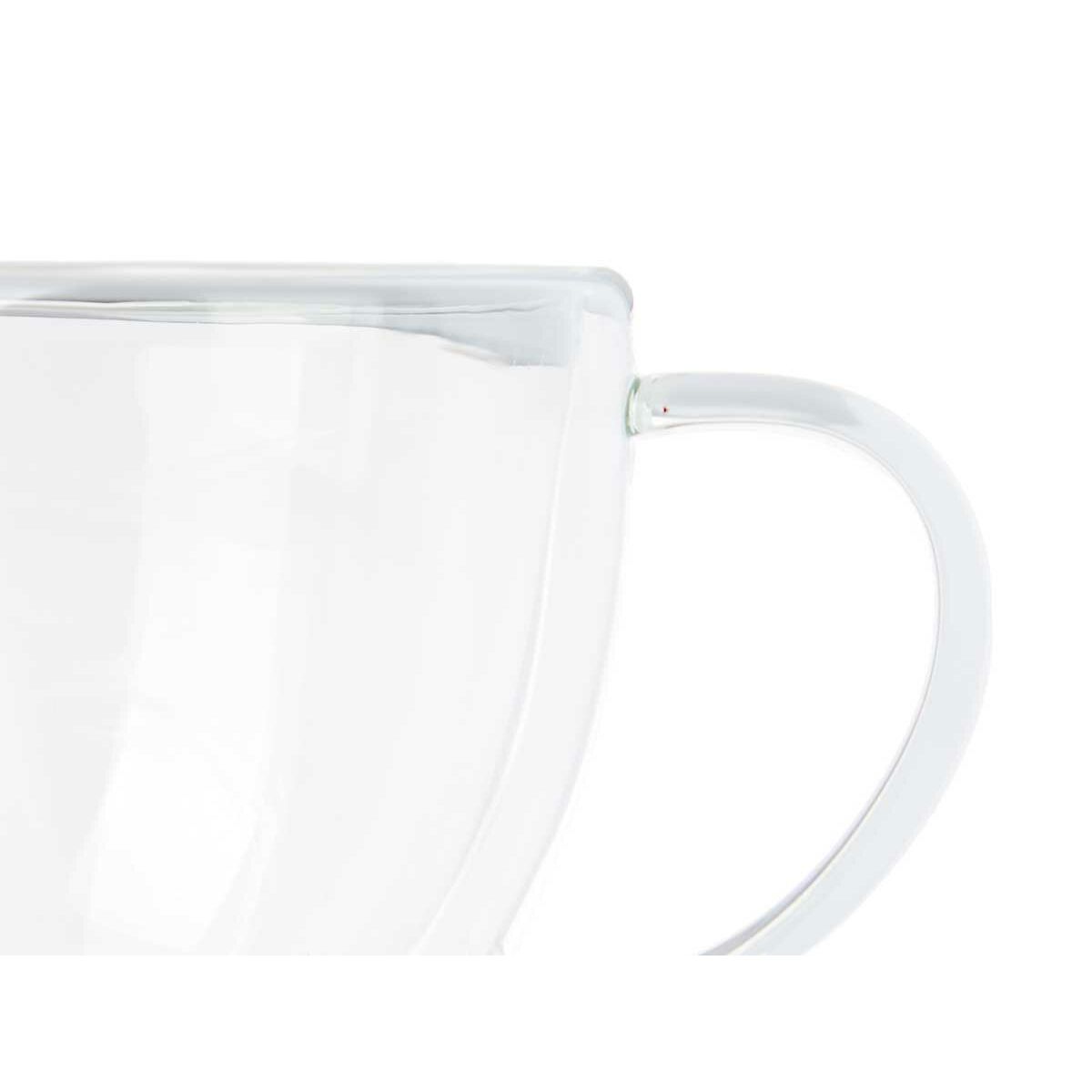 Set 6 Tazas Vivalto – Vidrio Borosilicato Transparente 140 ml