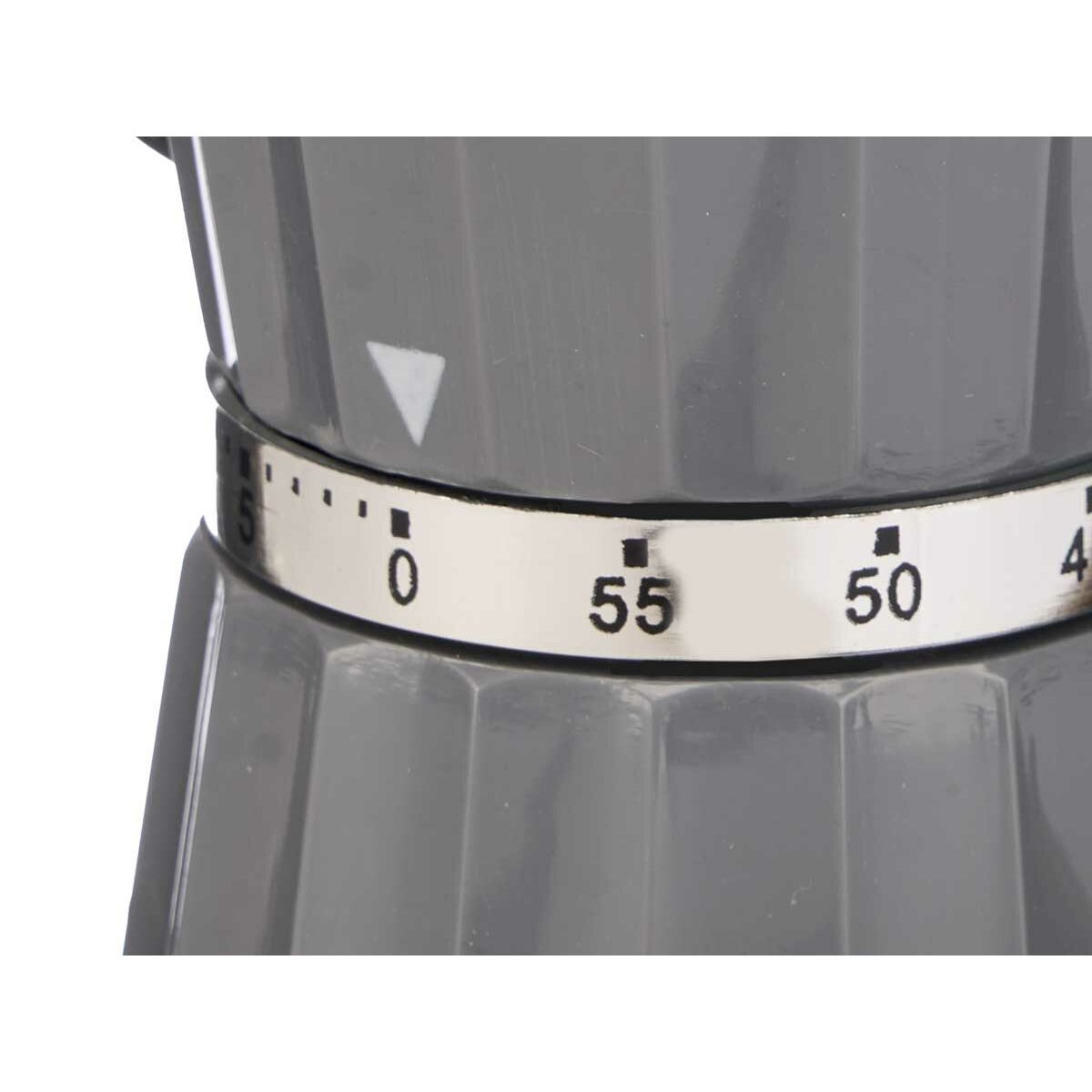 Temporizador de Cocina Kinvara Gris 9 x 10,5 x 6,5 cm (Pack de 12 Unidades)