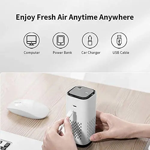 NNEOBA Portable Air Purifier with HEPA Filter-1