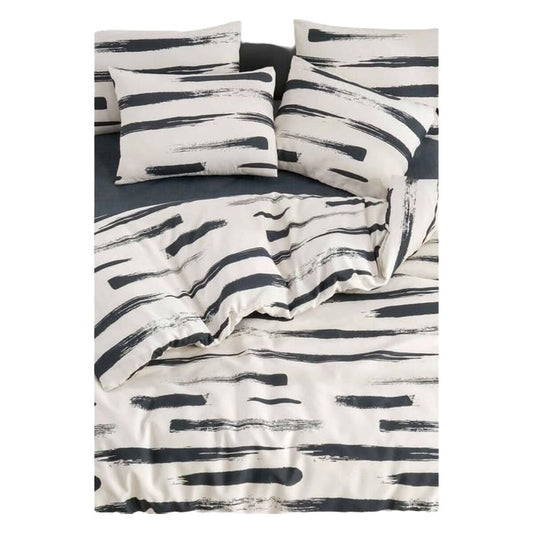 Duvet cover set White Super king 3 Pieces-0