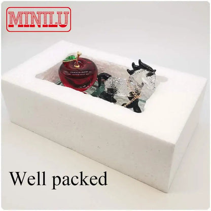 NNEOBA Crystal Perfume Seat Car Decoration Horse-2