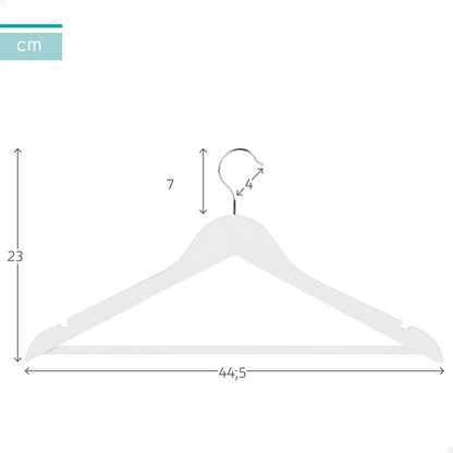 et de 20 Perchas Max Home de Madera y Acero Blanco