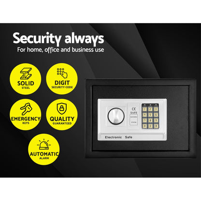 NNEDSZ Electronic Safe Digital Security Box 16L-2