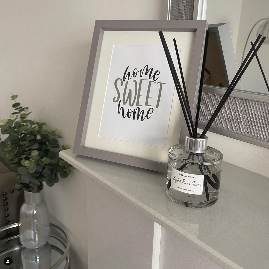 Home Sweet Home Simple Home Wall Decor Print-0