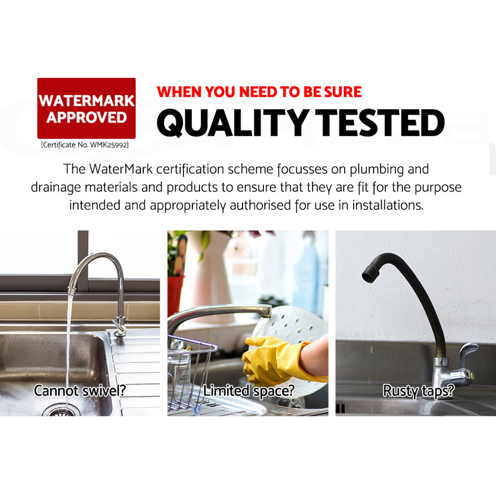 NNEDSZ Mixer Faucet Tap - Silver-3