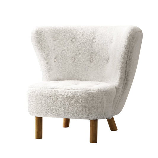 NNEDSZ Armchair Lounge Accent Chair Armchairs Couch Chairs Sofa Bedroom White-0