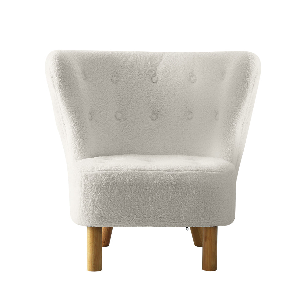 NNEDSZ Armchair Lounge Accent Chair Armchairs Couch Chairs Sofa Bedroom White-2