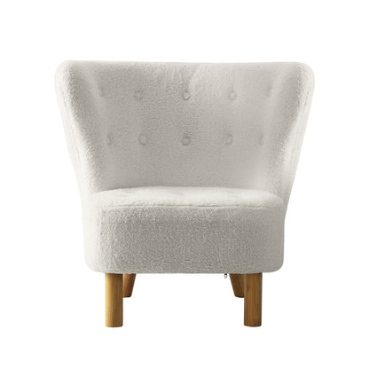 NNEDSZ Armchair Lounge Accent Chair Armchairs Couch Chairs Sofa Bedroom White-2