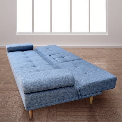 Sofá Cama NNEDSZ Mendoza 2 en 1 Gris