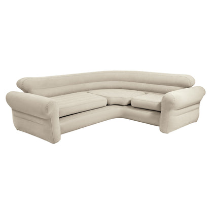 NNEDSZ Intex Corner Sofa Inflatable Couch - L-shaped Corner Sofa-0
