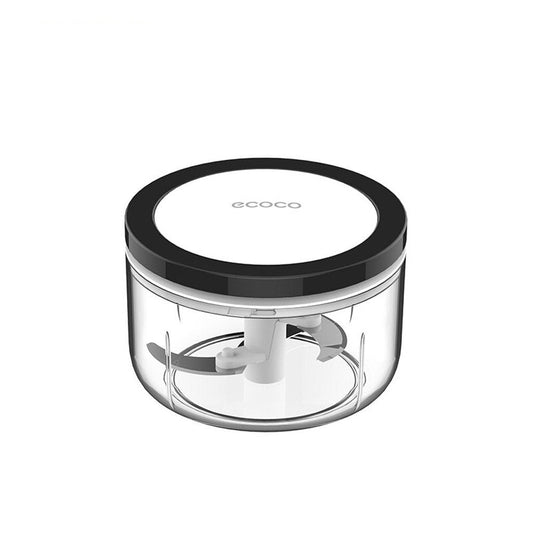 NNEDSZ Ecoco Easy Chopper Mincer Mixer Slicer Dicer Blender Cutter Shredder For Onion Garlic 550 Black-0