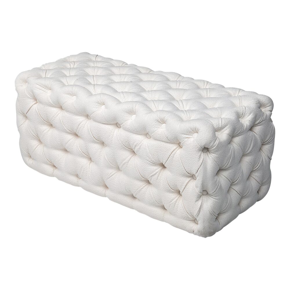 NNEDSZ Elsa Tufted Ottoman Beach Boucle White-Rectangular-2