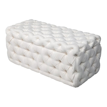 NNEDSZ Elsa Tufted Ottoman Beach Boucle White-Rectangular-2