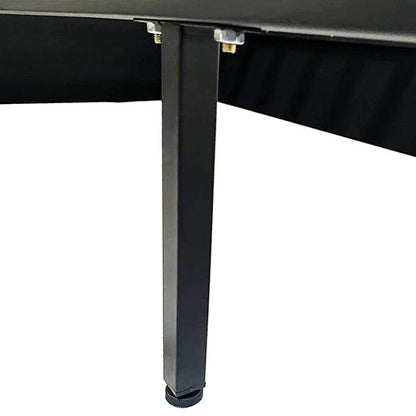 NNEDSZ Camelia King Single Size Bed Frame Pink Velvet Upholstery High Headboard Quality Slats Metal Structure-4