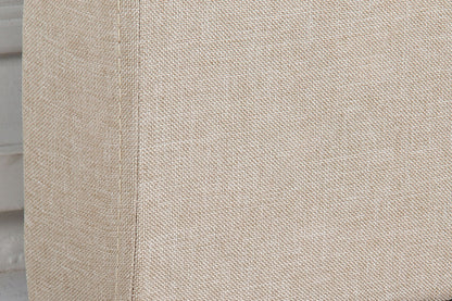 NNEDSZ Bed Head Queen Beige Headboard Upholstery Fabric Tufted Buttons-3
