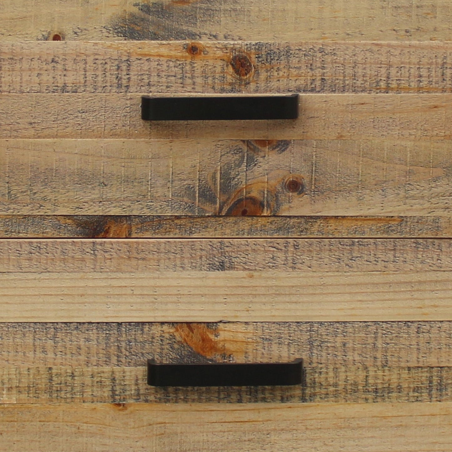 NNEDSZ Bedside Table 2 drawers Night Stand Solid Wood Storage Light Brown Colour-3