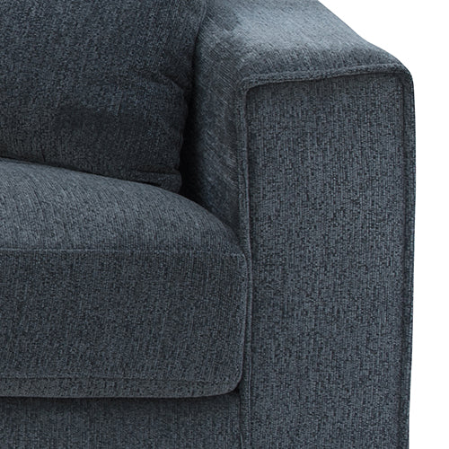 NNEDSZ 2+3 Seater Sofa Set Polyester Charcoal Fabric Multilayer Two Pillows Individual Pocket Spring-2