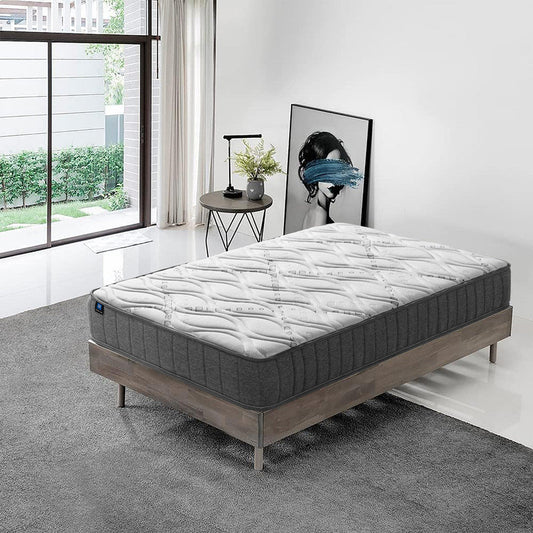 NNEDSZ LUNALAND Easeful Eco Spay Foam Pocket Spring 20CM Single Hybrid Mattress-4