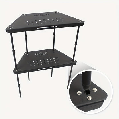 Aluminum Camping Table Non-Folding Hexagonal-4