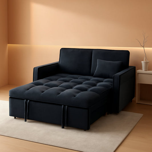 Sofá Cama Convertible 3 en 1 con Respaldo Ajustable — Diseño Moderno y Multifuncional