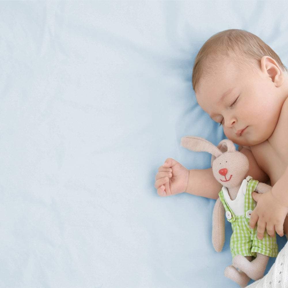 Juego de 4 Sábanas Ajustables de Algodón para Cuna 140x70 cm