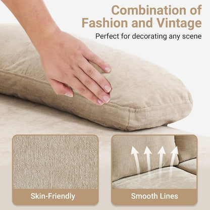 Sofá Seccional en U de 110" con Doble Chaise