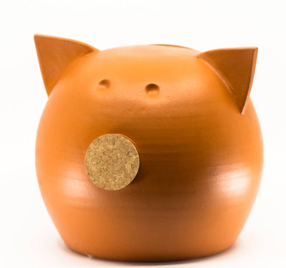 Handmade Ceramic Blackboard Piggy Bank - The Chalk Collection-41