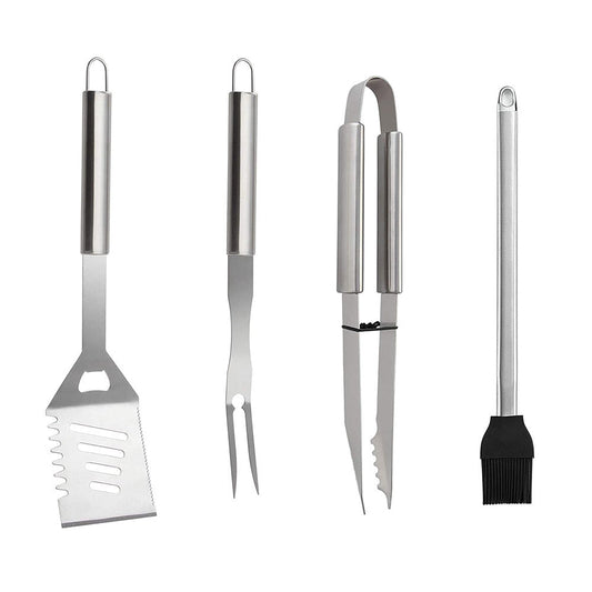 Set de Herramientas para Barbacoa en Bolsa – 25 Piezas con Guantes de Cocina