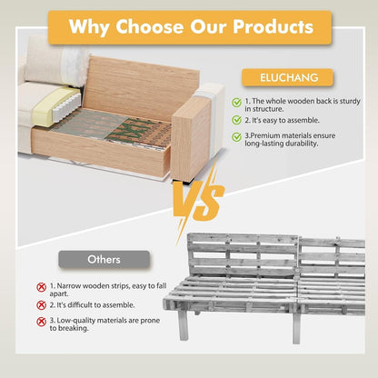 Modern 85 Inch Comfy Sofa Deep Seat Couch-2