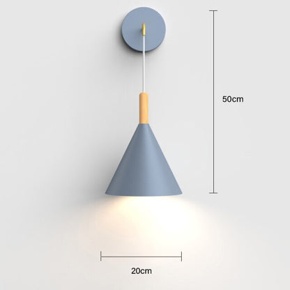 Nordic modern E27 LED wall lamp Creative simplicity sconces light indoor home kitchen bedside bedroom living room decoration-11