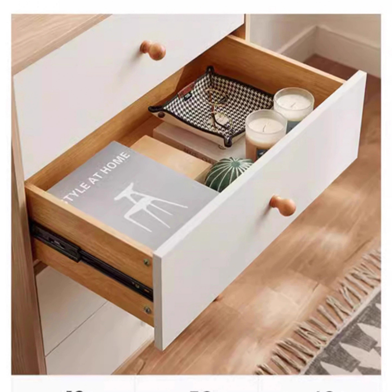 NNETB 4-Drawer Wooden Storage Cabinet-1